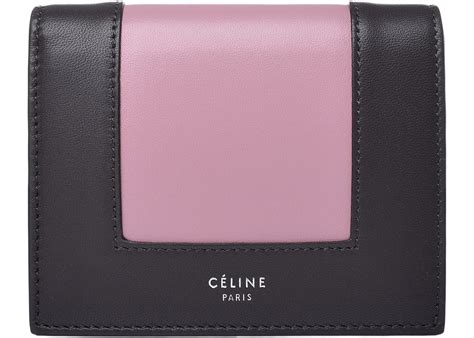 celine coin and card purse on chain|Frame coin and card purse on chain in bicolour smooth lambskin.